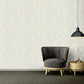 Floral Corals Textured Wallpaper in Grey/Metallic