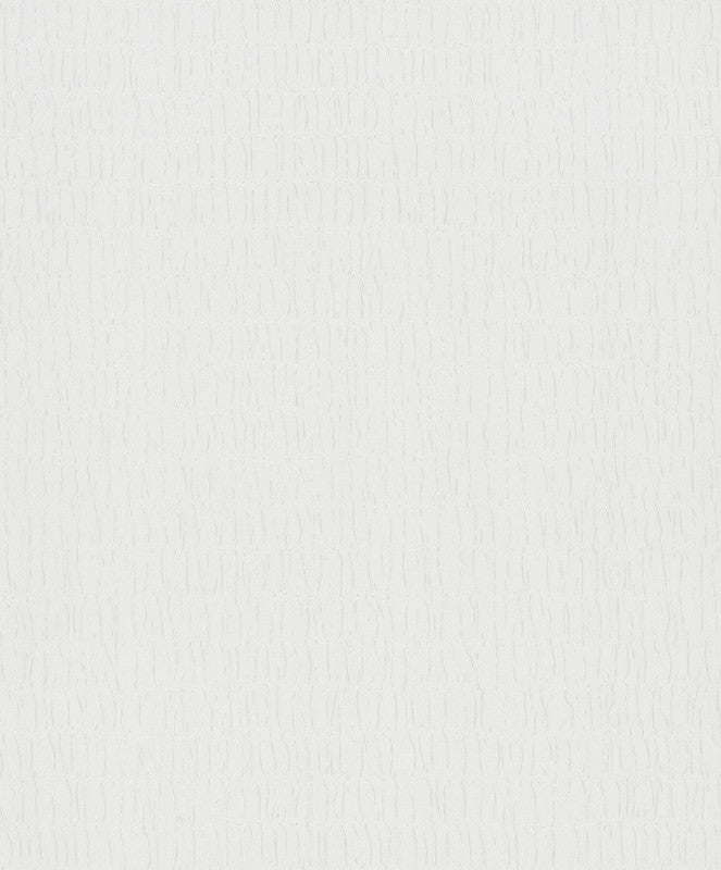 Sample Ruche Silk Wallpaper in White