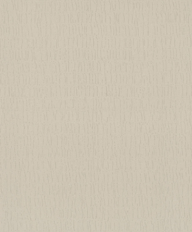 Ruche Silk Wallpaper in Soft Beige