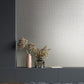 Ruche Silk Wallpaper in Cream/Grey