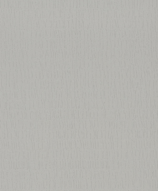 Ruche Silk Wallpaper in Cream/Grey