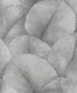 Sample Palm Leaf Wallpaper in Grey