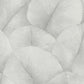 Palm Leaf Wallpaper in Soft Grey
