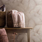 Palm Leaf Wallpaper in Pink/Rose