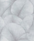 Sample Palm Leaf Wallpaper in Grey/Blue