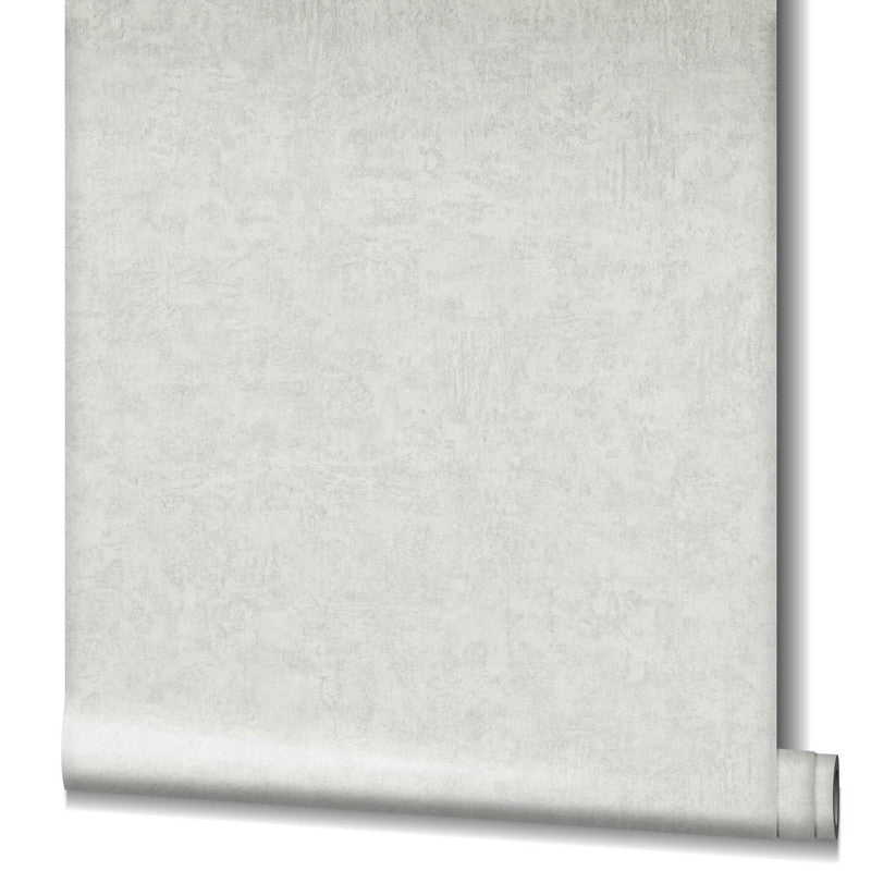 Plaster Wallpaper in Light Grey
