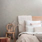 Plaster Wallpaper in Light Grey