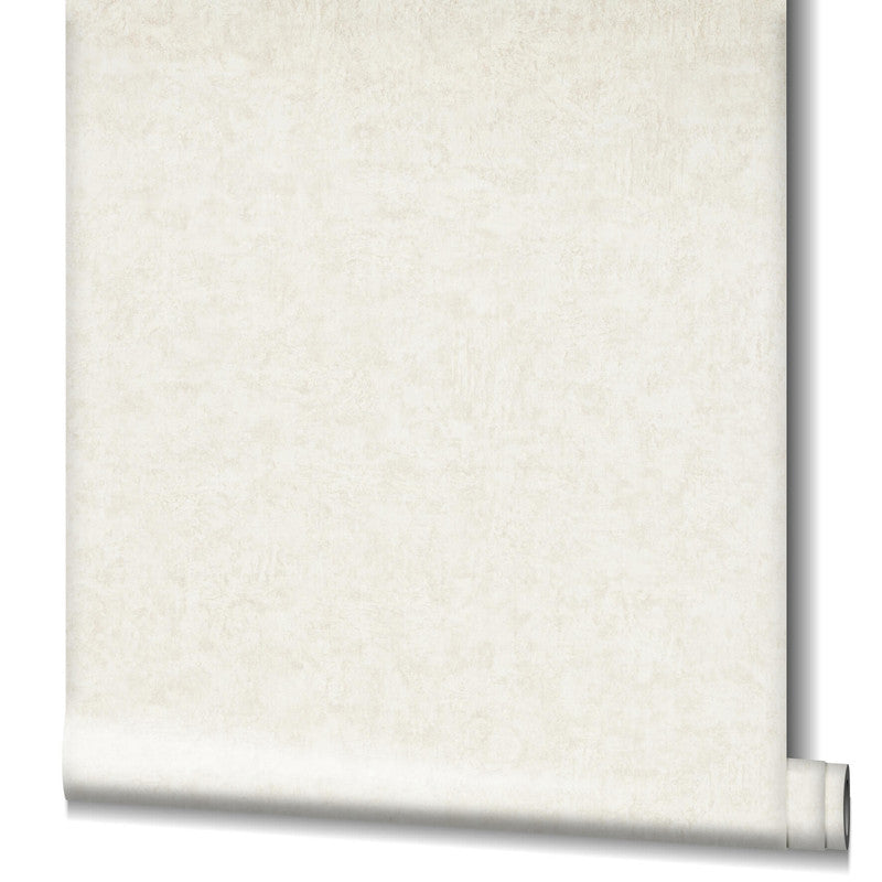 Plaster Wallpaper in Cream/Beige