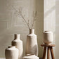 Terra Graphic Tile Brick Stone Wallpaper In Beige Silver Grey Gw 34647 2