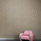 Motif Dots Textured Wallpaper in Grey