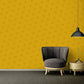 Motif Dots Textured Wallpaper in Gold