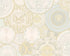 Les Etoiles De La Mer Textured Wallpaper in Cream/Metallic