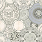 Les Etoiles De La Mer Textured Wallpaper in Grey/Silver