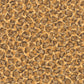 Leopard Print Textured Wallpaper in Orange/Metallic