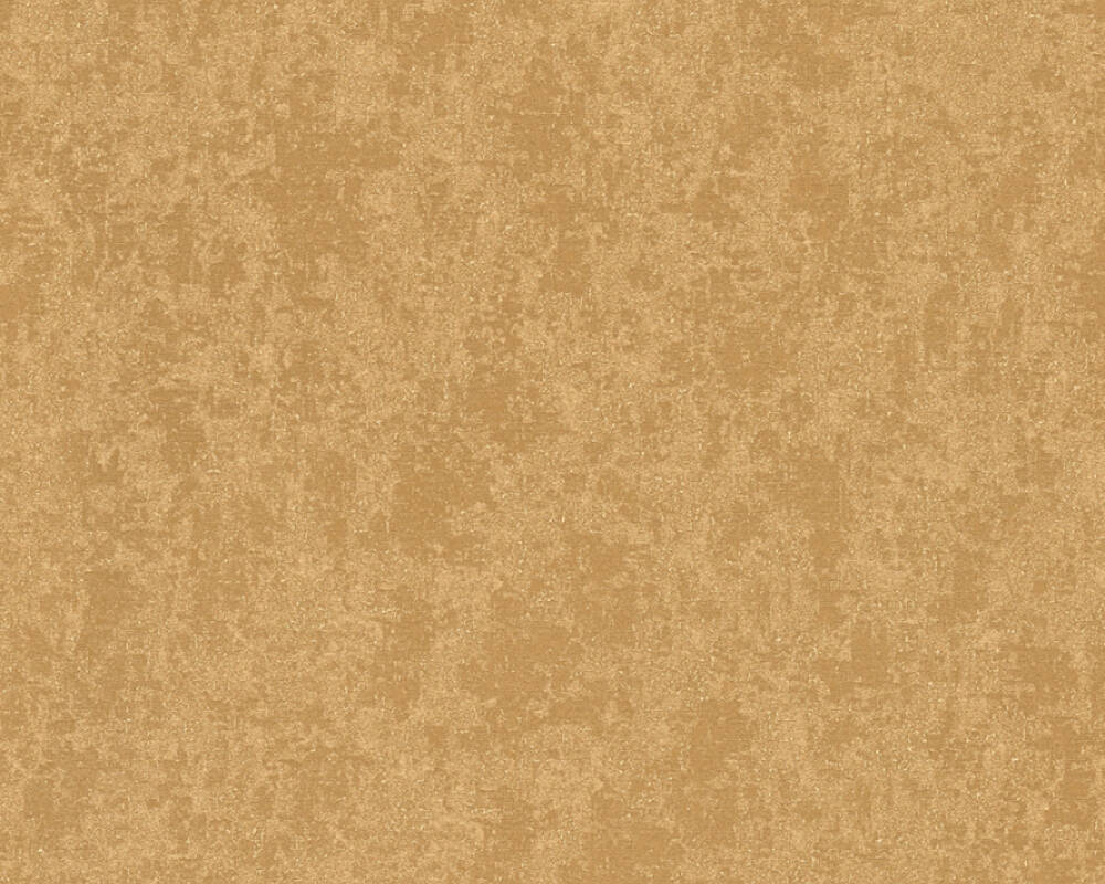 Abstract Shapes Textured Wallpaper in Gold