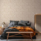 Brick Stone Wallpaper in Soft Beige/Cream