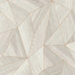 Wood Modern Geo Wallpaper in Grey/Copper