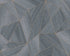 Wood Modern Geo Wallpaper in Dark Grey/Gold
