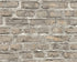 Sample Brick Cottage Deco Wallpaper in Grey