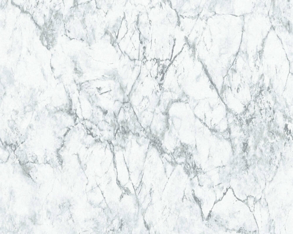 Marble Wallpaper in Grey/White