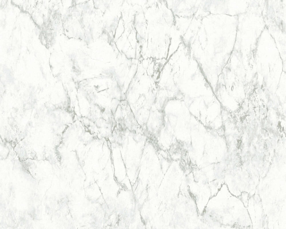 Sample Marble Wallpaper in Soft Grey/White
