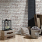 Brick Cottage Wallpaper in Beige/Brown/Cream