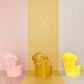 Baroque Textured Damask Wallpaper in Gold from the Versace IV Collection