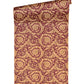 Baroque Textured Damask Wallpaper in Red/Beige from the Versace IV Collection