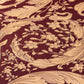 Baroque Textured Damask Wallpaper in Red/Beige from the Versace IV Collection