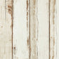 Wood Panel Stripes Wallpaper in Brown/Cream