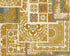 Classical Deco Textured Damask Wallpaper in Cream/Gold from the Versace IV Collection