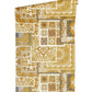 Classical Deco Textured Damask Wallpaper in Cream/Gold from the Versace IV Collection