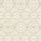 Modern Geometric Textured Wallpaper in Ivory/Metallic from the Versace IV Collection