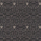 Modern Geometric Textured Wallpaper in Black/Silver from the Versace IV Collection
