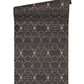 Modern Geometric Textured Wallpaper in Black/Silver from the Versace IV Collection