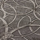 Modern Geometric Textured Wallpaper in Grey/Silver from the Versace IV Collection
