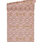 Modern Geometric Textured Wallpaper in Pink/Metallics from the Versace IV Collection