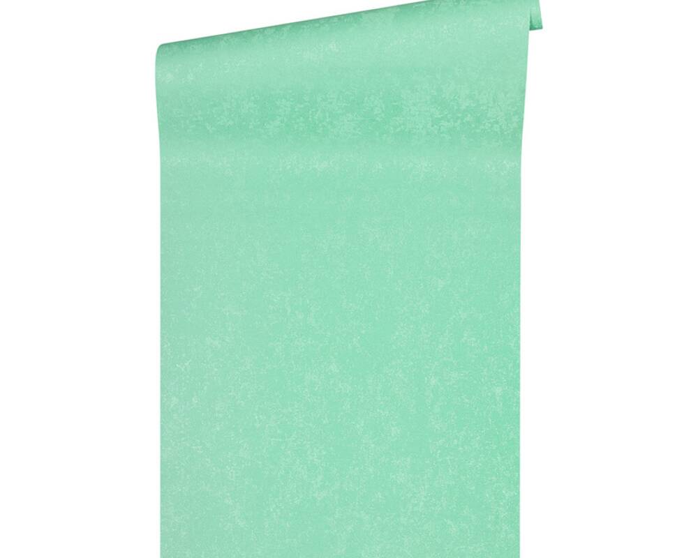 Classical Solid Textured Wallpaper in Green/Metallic from the Versace IV Collection