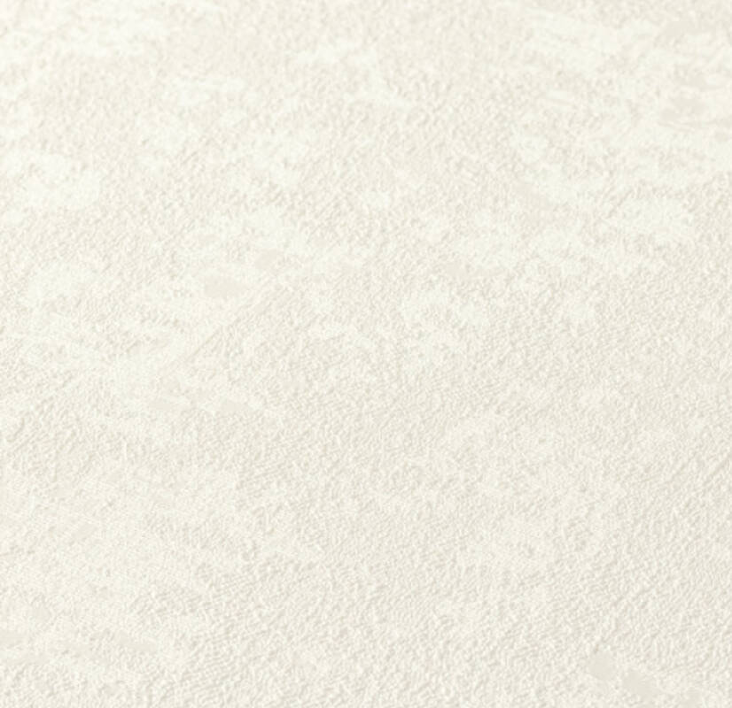 Classical Solid Textured Wallpaper in White/Metallic from the Versace IV Collection