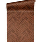 Cottage Wood Textured Wallpaper in Bronze/Brown from the Versace IV Collection