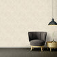 Cottage Wood Textured Wallpaper in Beige/Cream from the Versace IV Collection