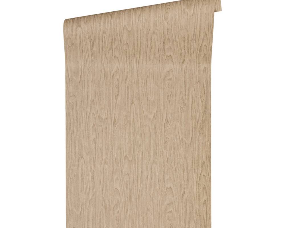Woodgrain Textured Wallpaper in Beige/Brown from the Versace IV Collection