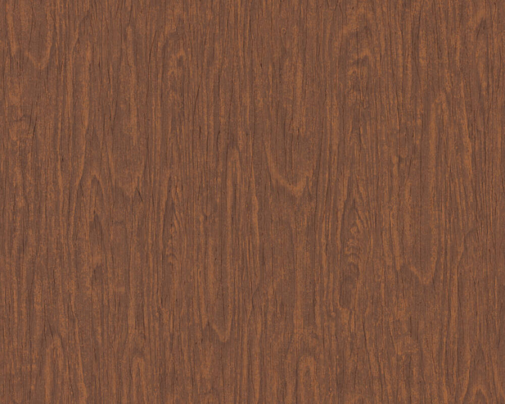 Woodgrain Textured Wallpaper in Brown/Red from the Versace IV Collection