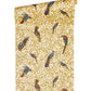 Floral Bird Scrollwork Textured Wallpaper in Gold/Cream from the Versace IV Collection