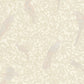 Floral Bird Scrollwork Textured Wallpaper in Beige/Cream from the Versace IV Collection