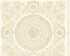 Classical Tile Baroque Textured Wallpaper in Cream/Ivory from the Versace IV Collection