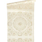 Classical Tile Baroque Textured Wallpaper in Cream/Ivory from the Versace IV Collection