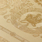 Classical Tile Baroque Textured Wallpaper in Gold from the Versace IV Collection