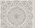 Classical Tile Baroque Textured Wallpaper in Grey/Silver from the Versace IV Collection