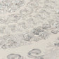 Classical Tile Baroque Textured Wallpaper in Grey/Silver from the Versace IV Collection